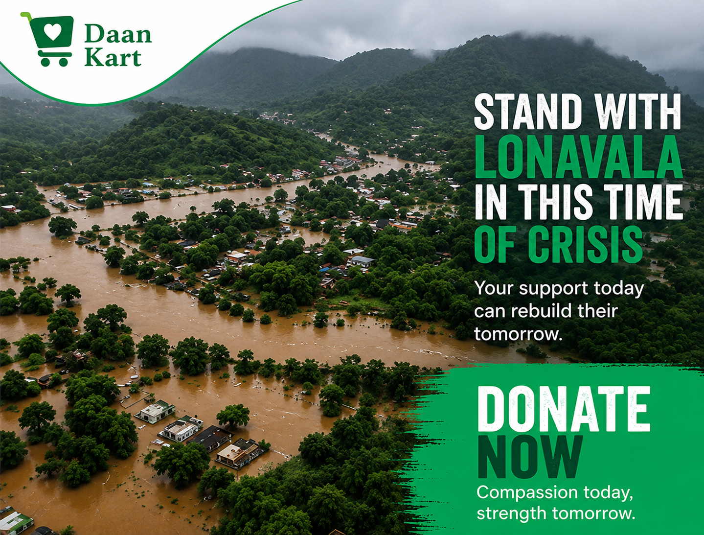 Help Flood and Landslide Affected Families in Lonavala, Maharashtra photo 2
